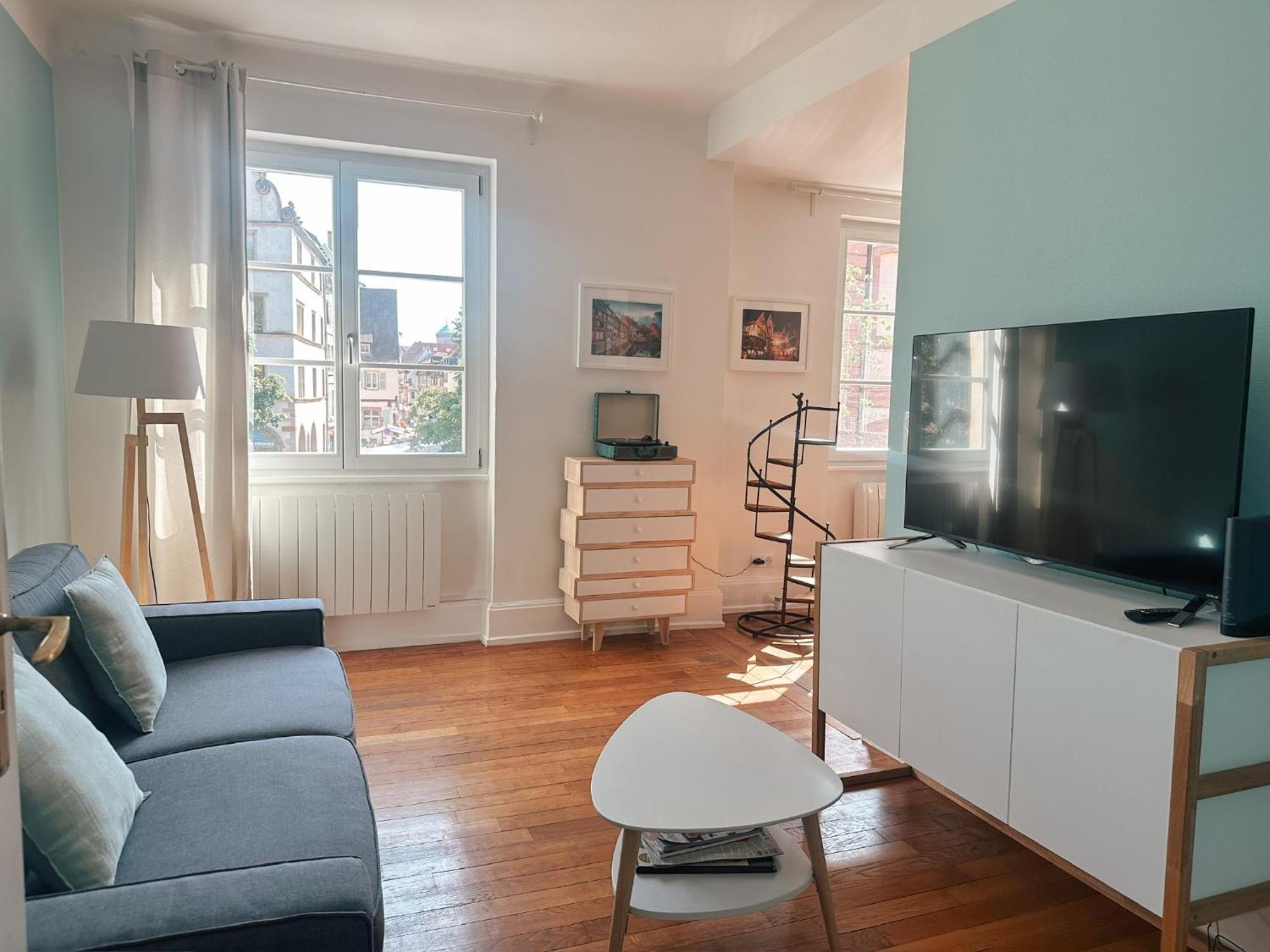 Ferienwohnung Pastel Au Grenier A Sel Colmar Exterior foto