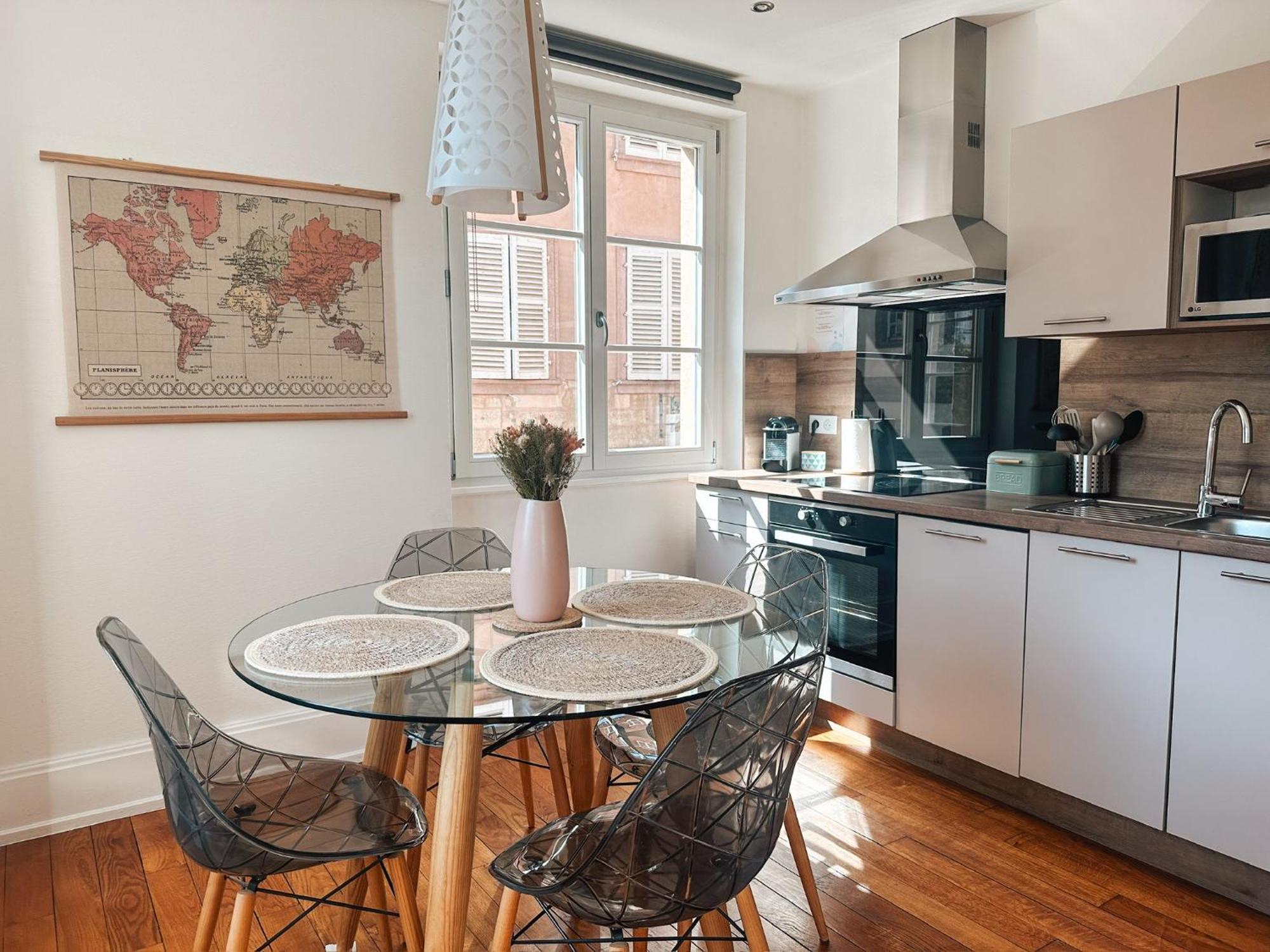Ferienwohnung Pastel Au Grenier A Sel Colmar Exterior foto